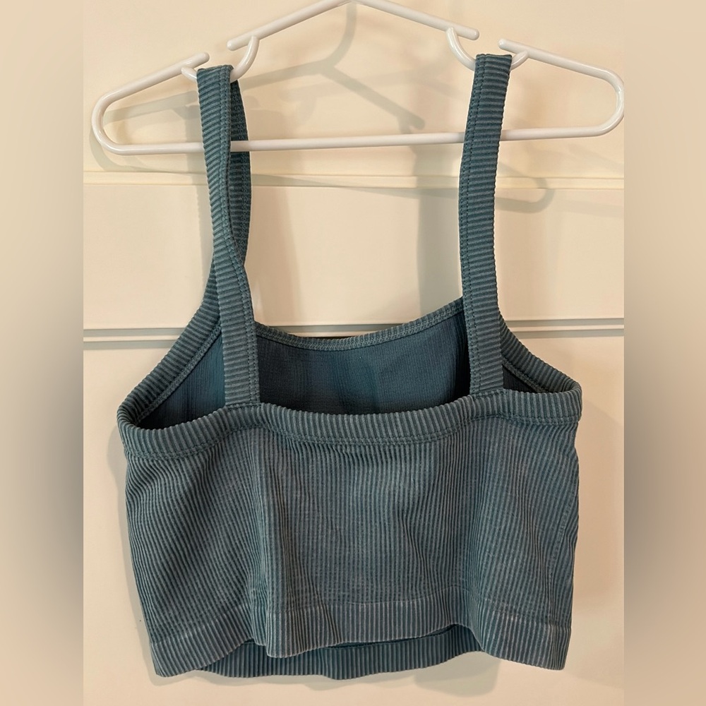 Colsie Ribbed Crop Top - Picture 2 of 2